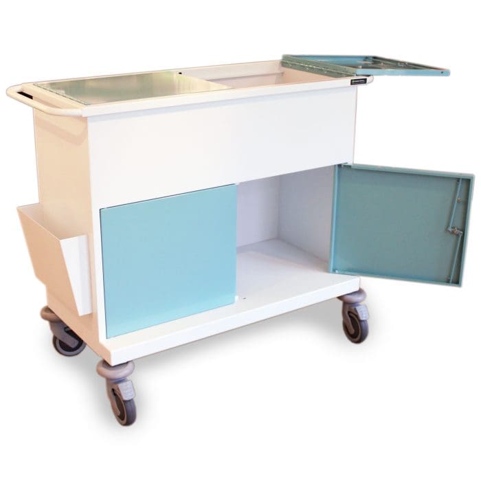 Secure Medical Records Trolley - Small - Image 3